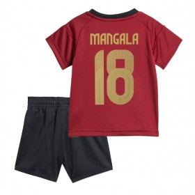 Belgien Orel Mangala #18 Heimtrikot EM 2024 Kurzarm (+ kurze hosen)